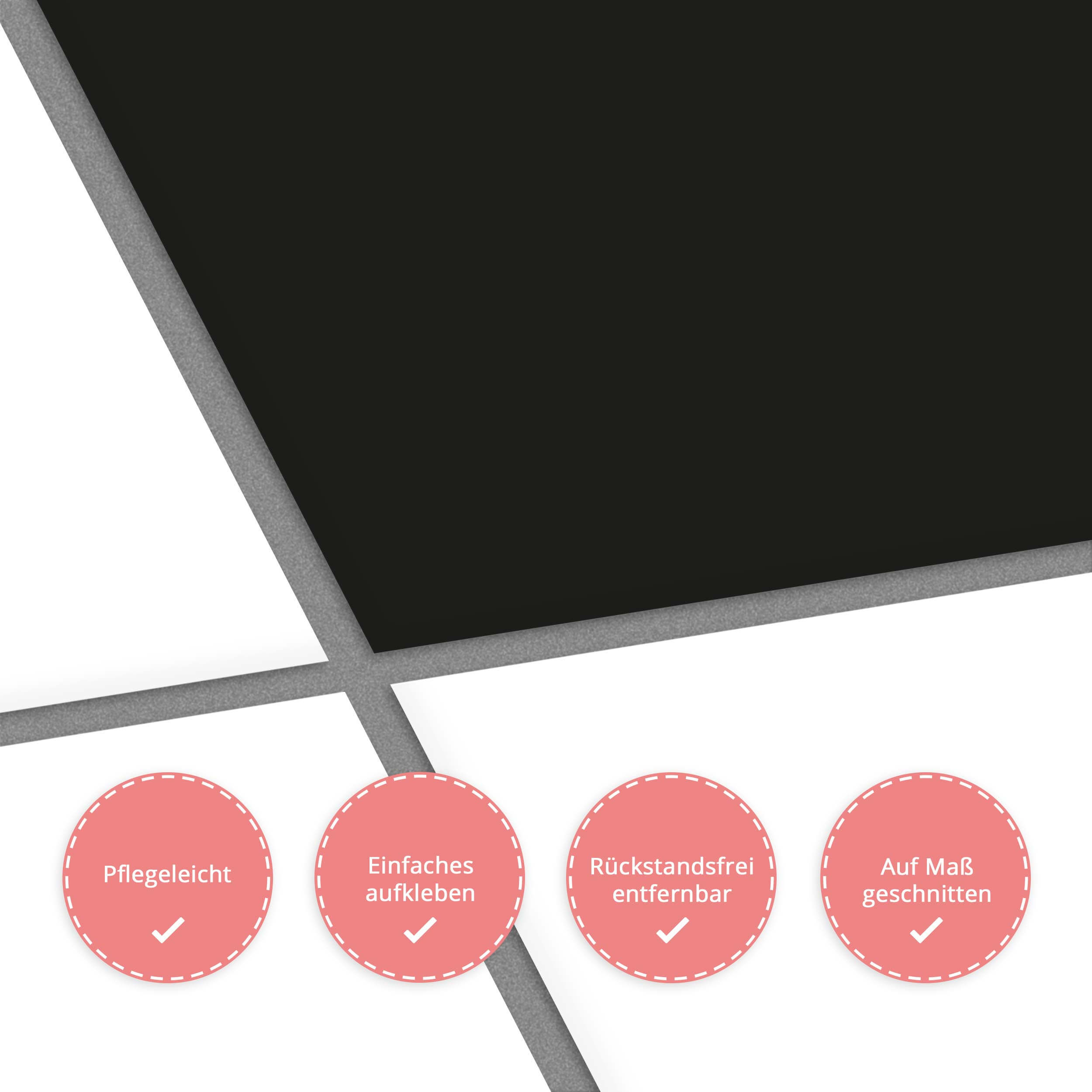 fliesenaufkleber-schwarz Fliesenaufkleber schwarz