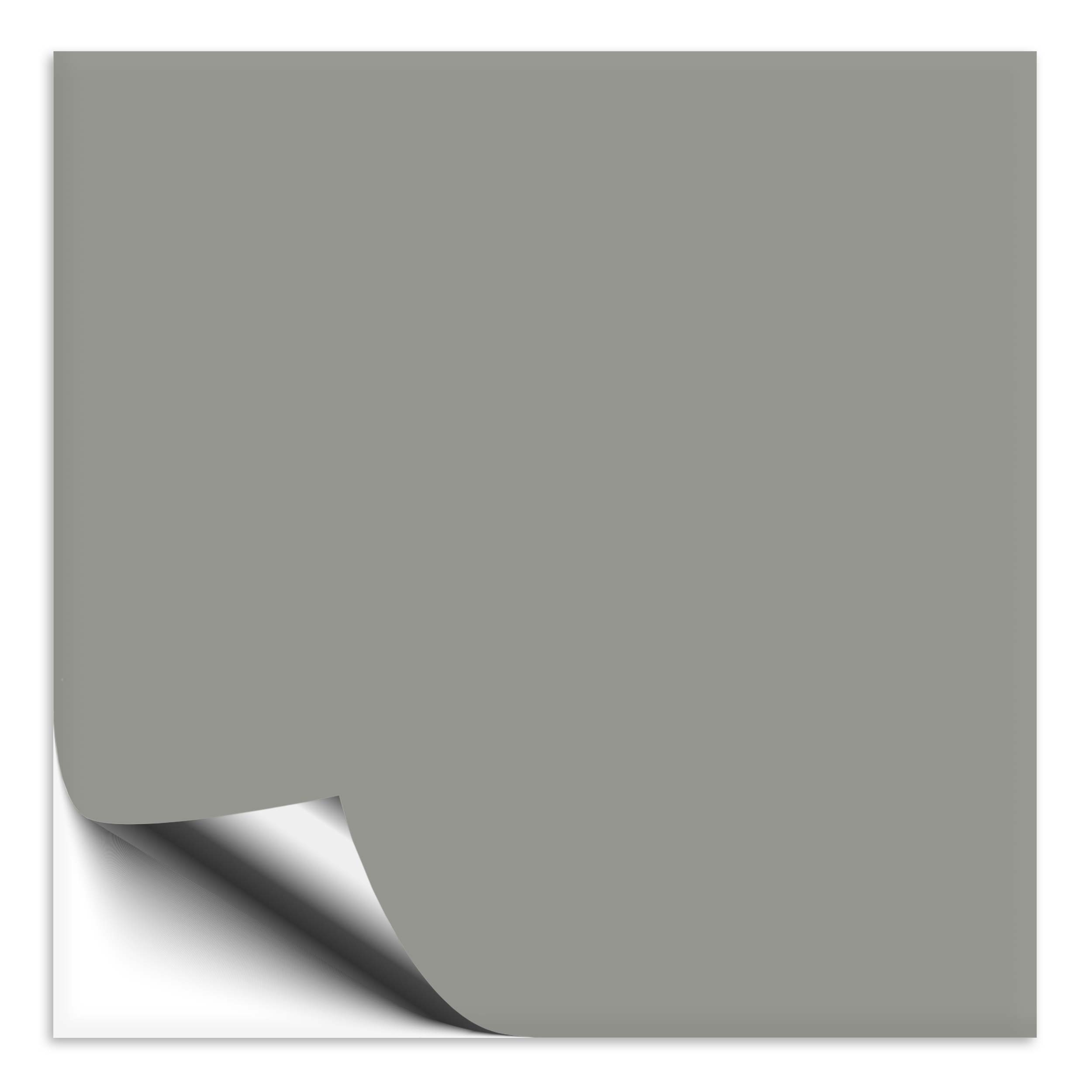 Fliesenaufkleber mittelgrau 20x20cm