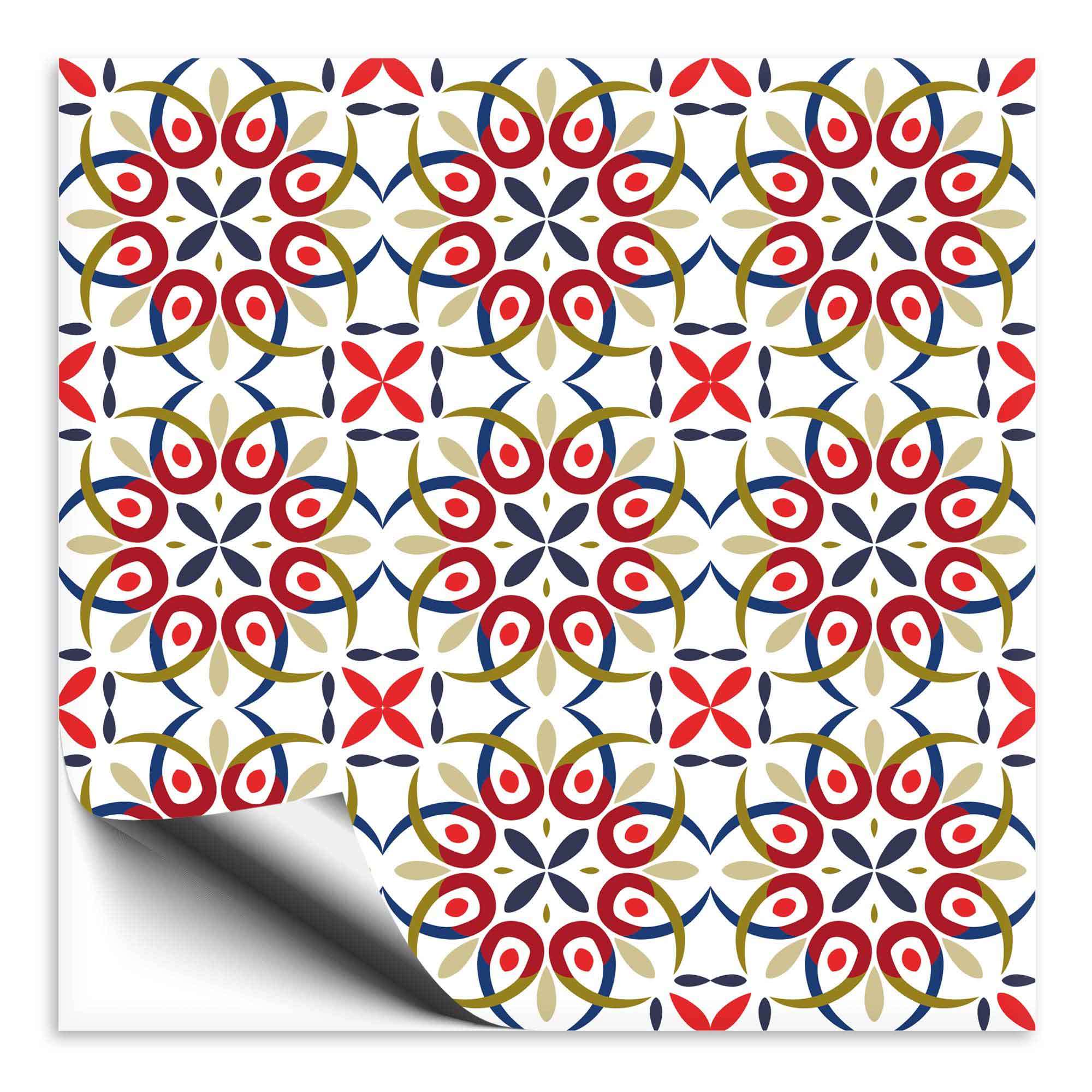 Fliesenaufkleber Marokko Ornament bunt 18