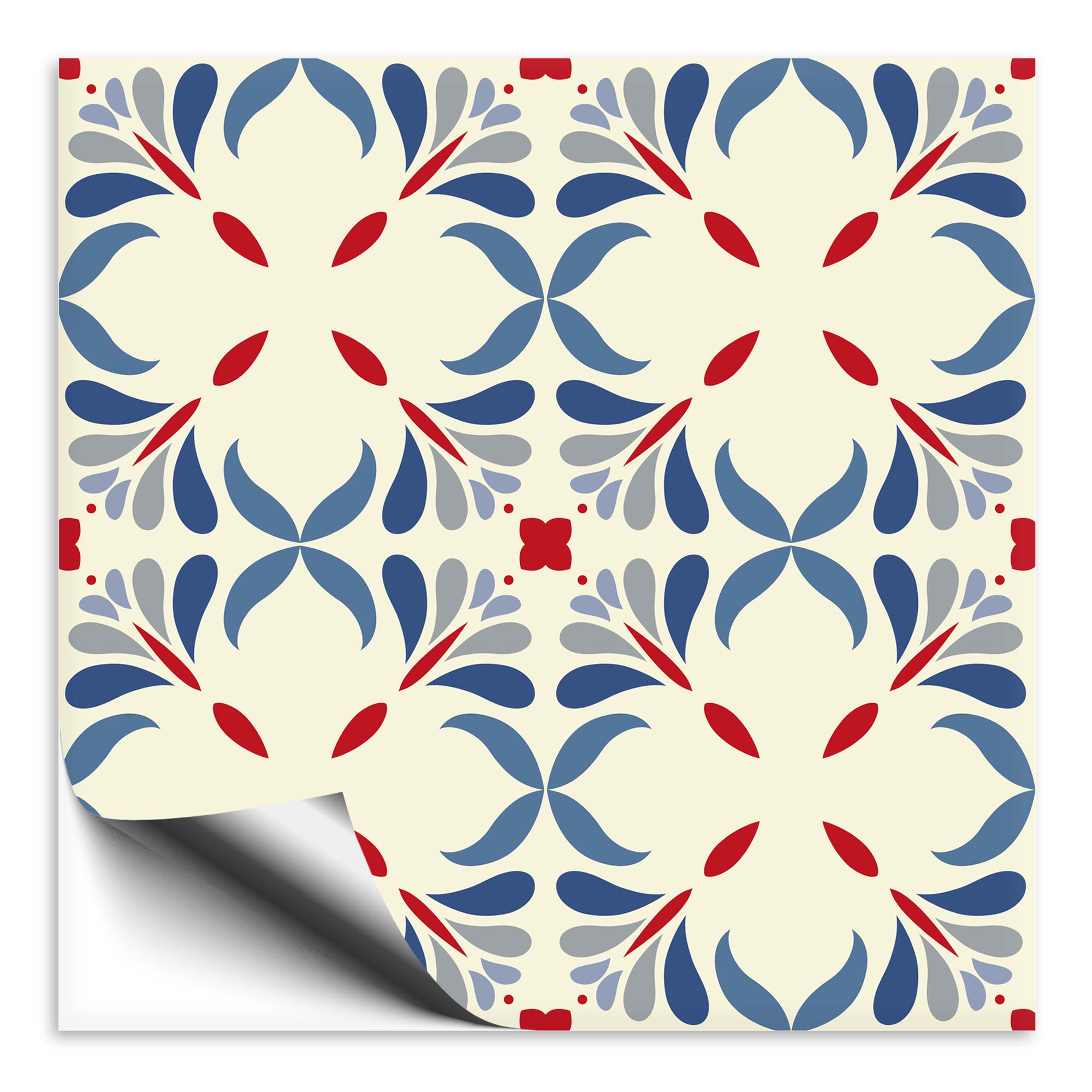 Fliesenaufkleber Marokko Ornament bunt 14