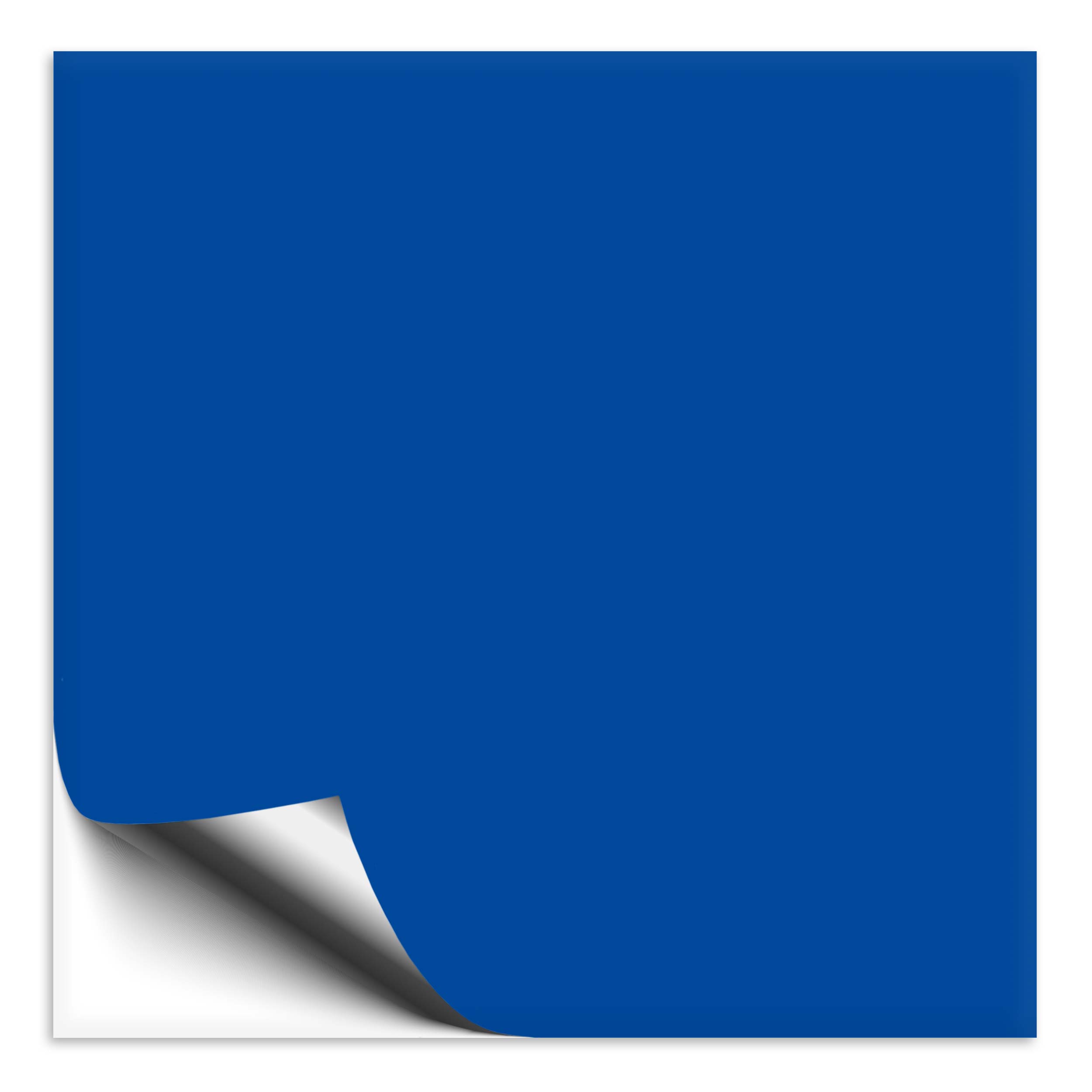 Fliesenaufkleber 25x25 cm azurblau
