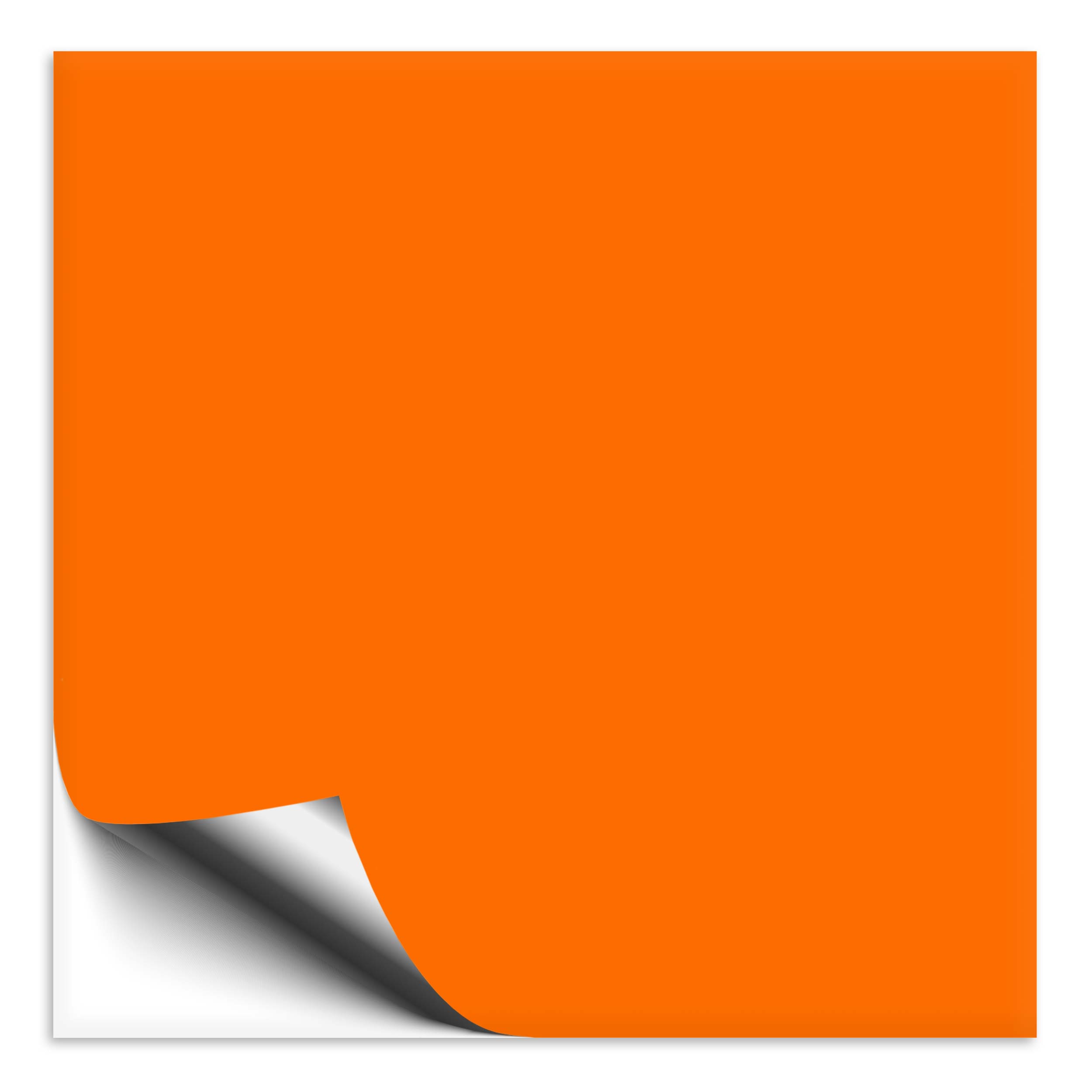 Fliesenaufkleber 10x10 cm pastellorange