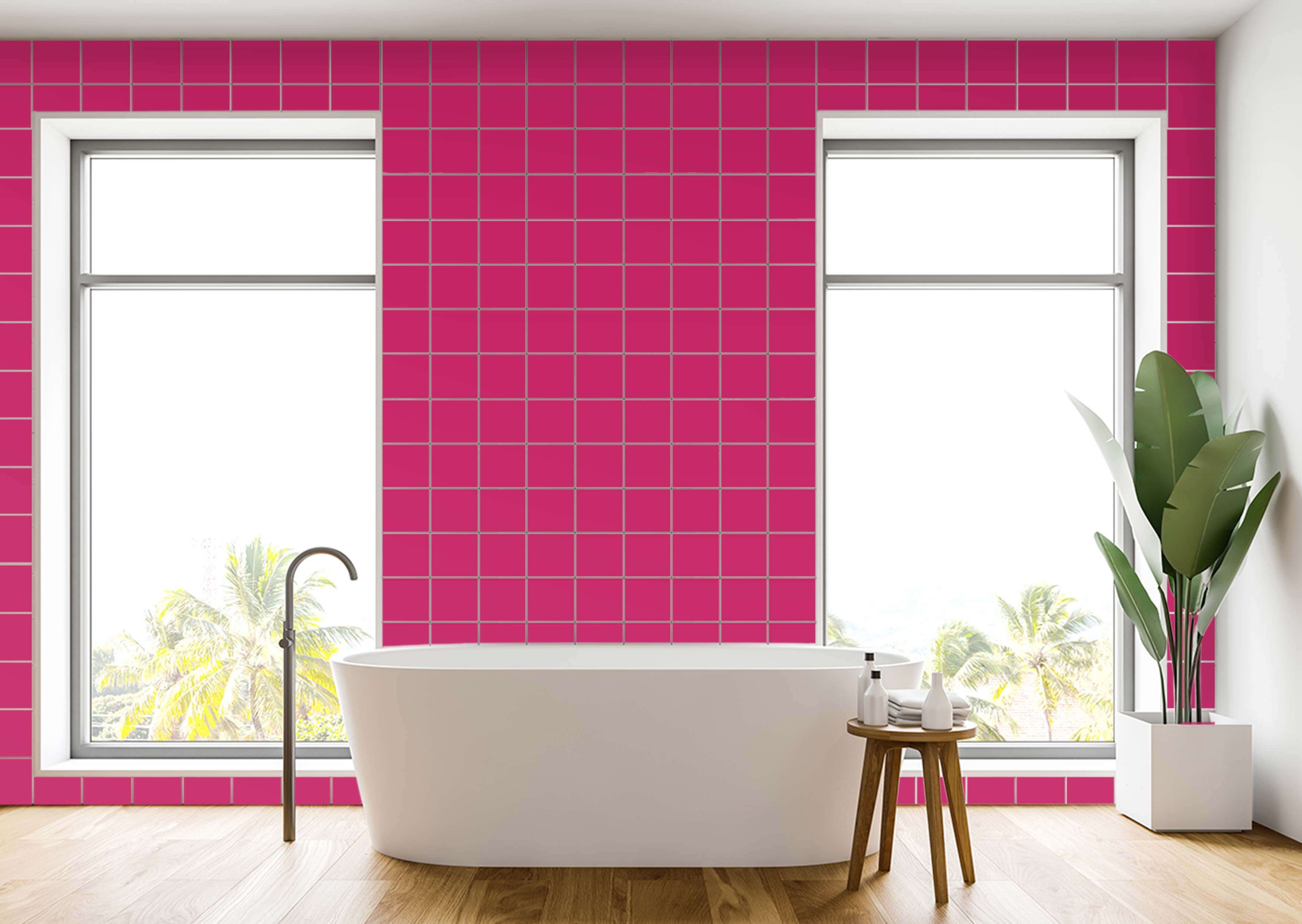 fliesenaufkleber-bad-pink Fliesenaufkleber Bad pink