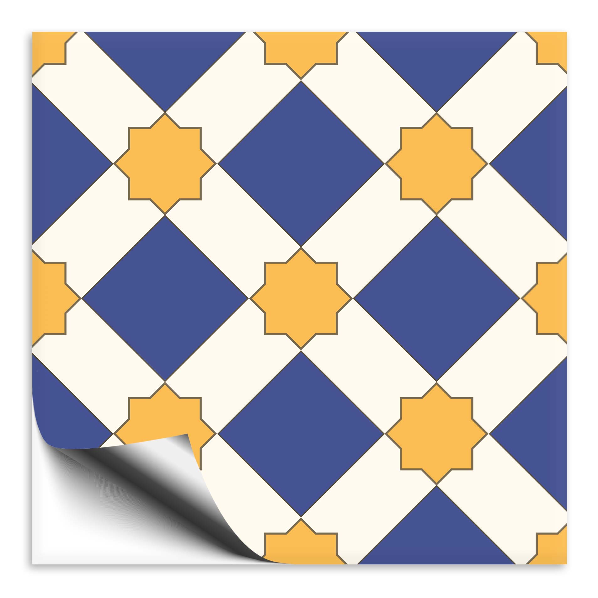 Fliesenaufkleber mediterran 36- Portugiesisch-spanische Fliesenfolien