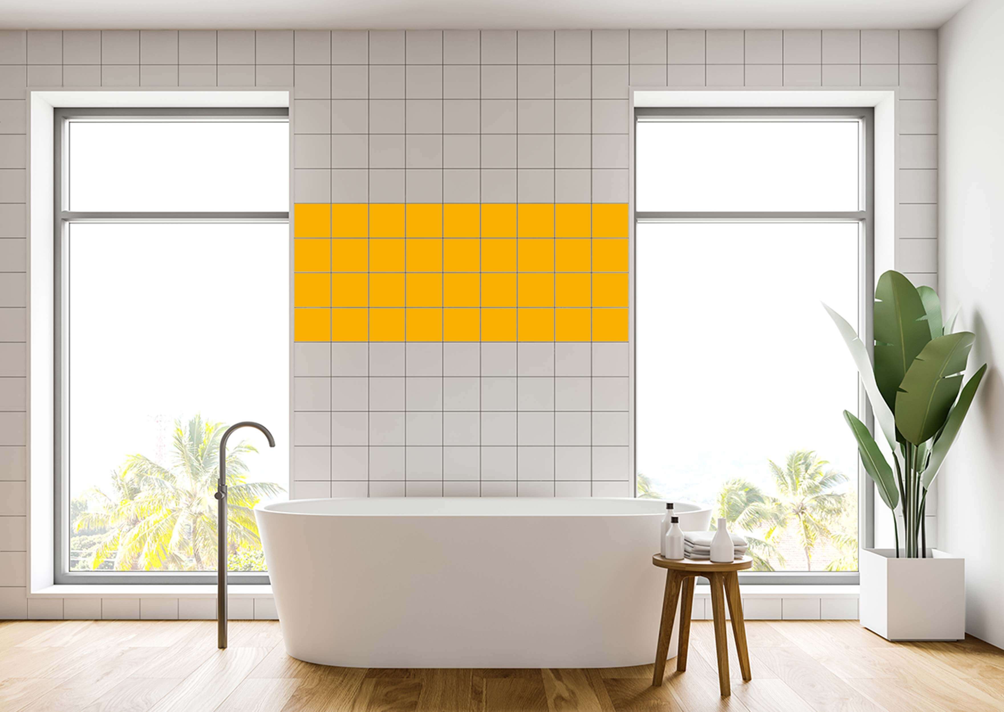 fliesenfolie-klebefolie-goldgelb Fliesenfolie Klebefolie goldgelb