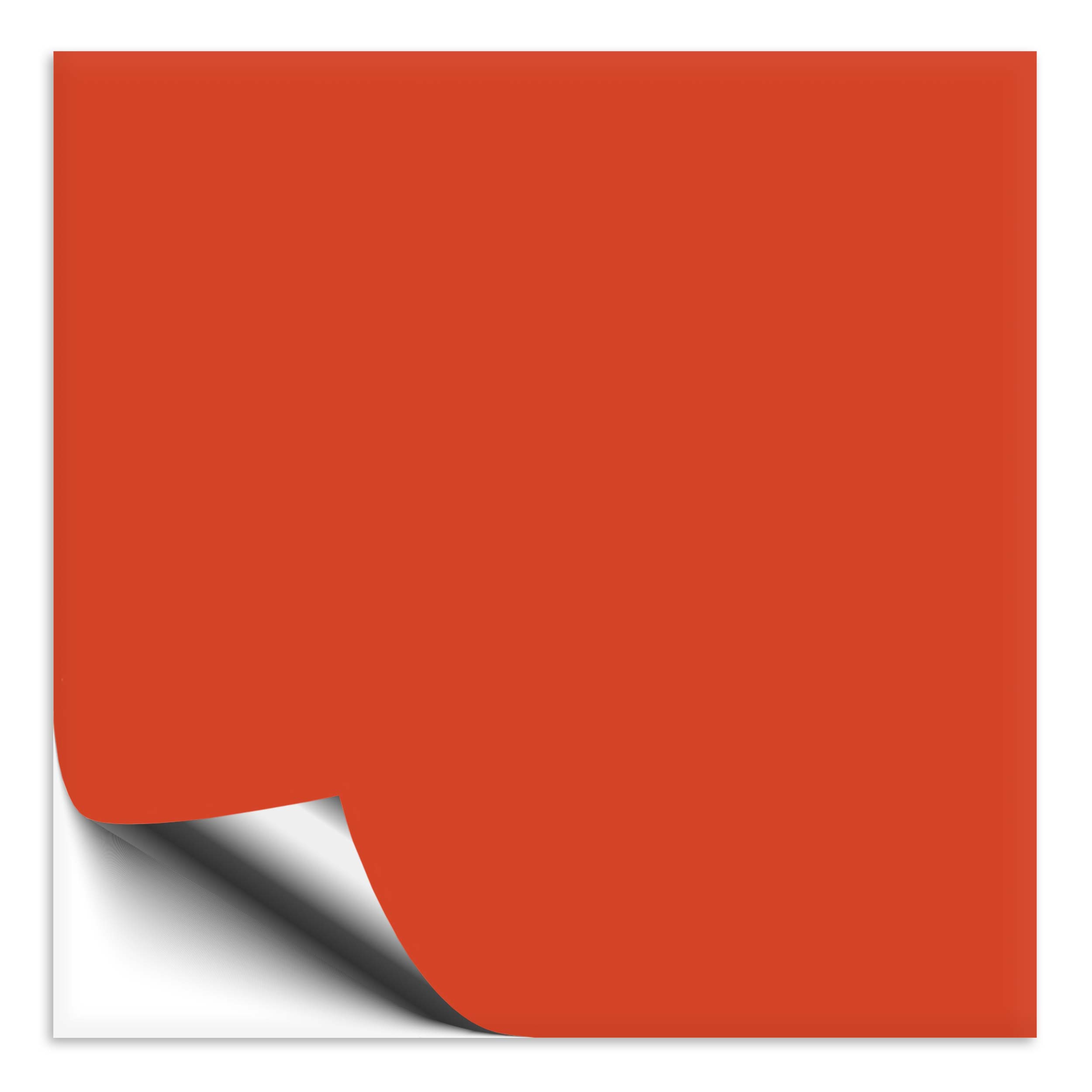 Fliesenaufkleber 0,5qm orangerot