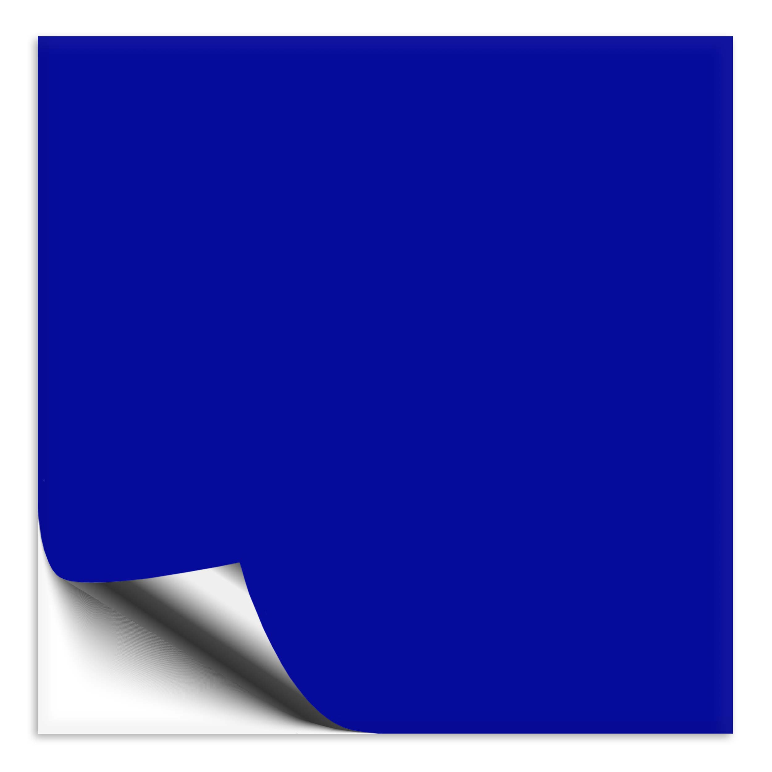 Fliesenaufkleber 10x10 cm brilliantblau