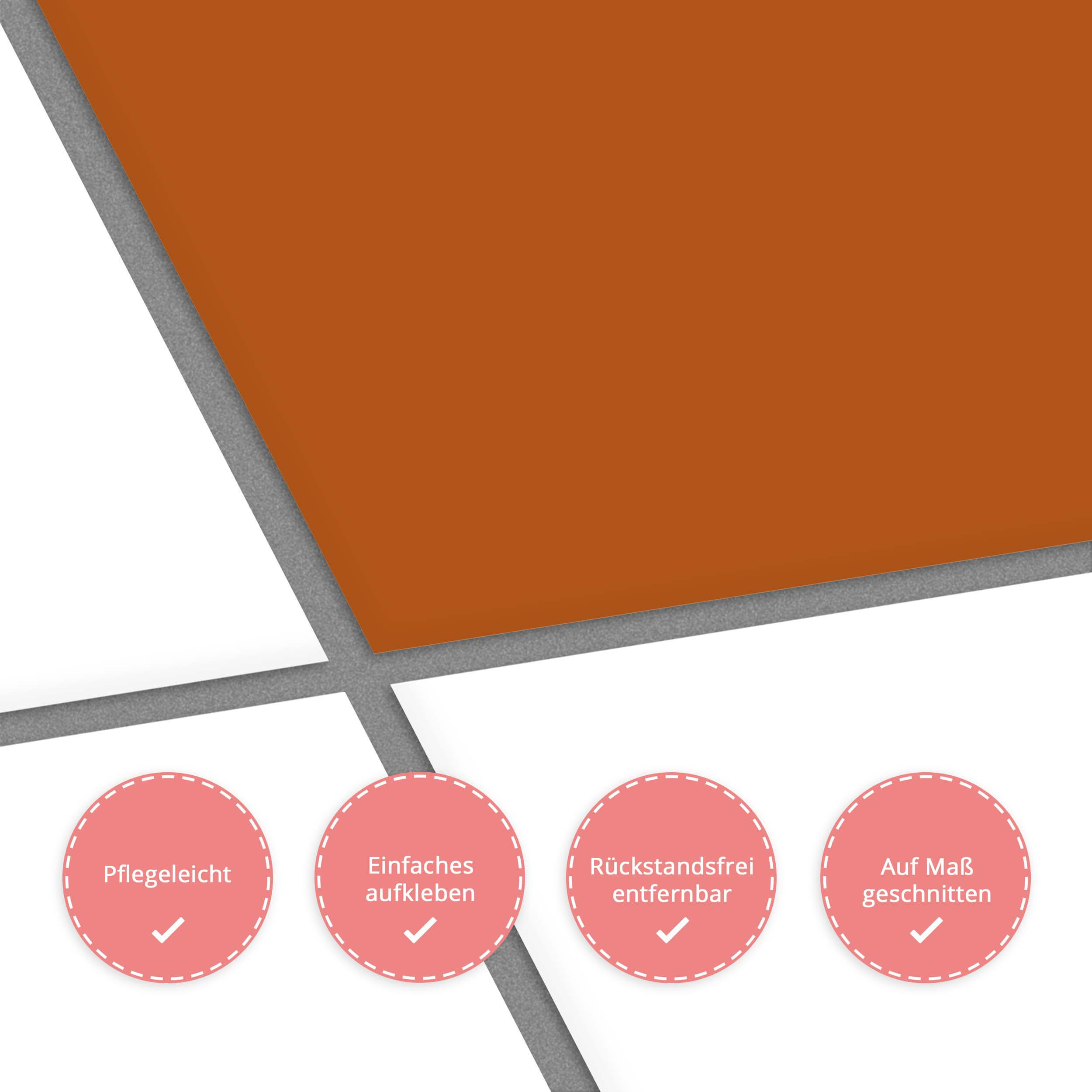 fliesenaufkleber-haselnussbraun Fliesenaufkleber haselnussbraun