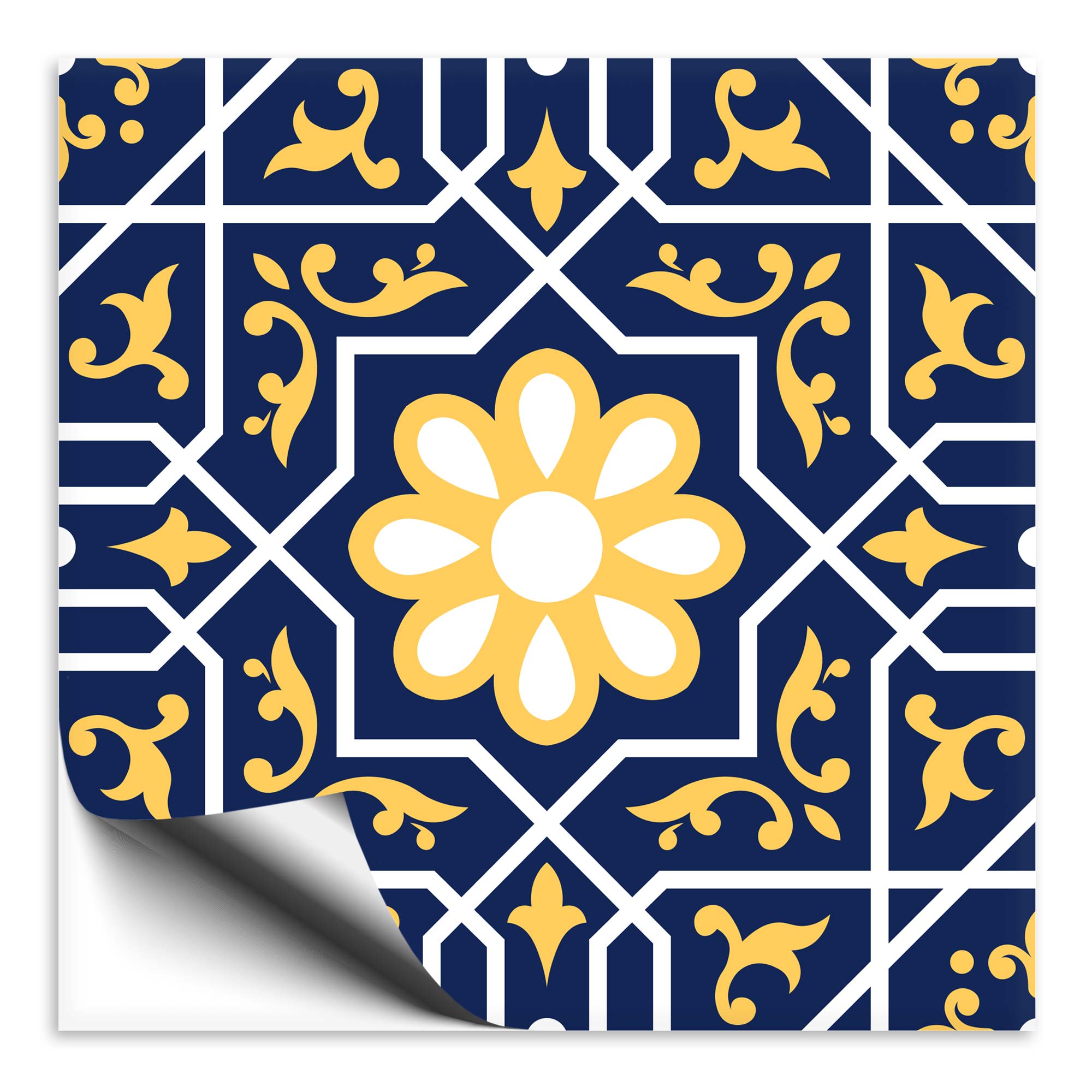 fliesenaufkleber-orientalisch-marokko-blau-gelb-10 Fliesenaufkleber orientalisch Marokko blau-gelb 10