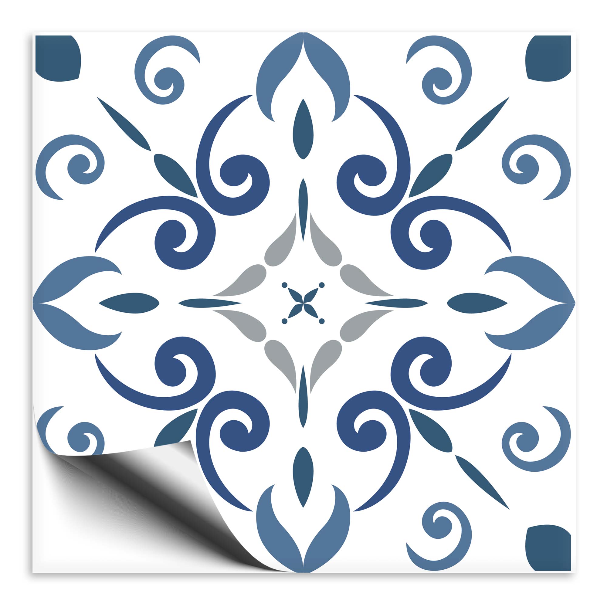 fliesenaufkleber-marokko-ornament-blau-10 Fliesenaufkleber Marokko Ornament blau 10