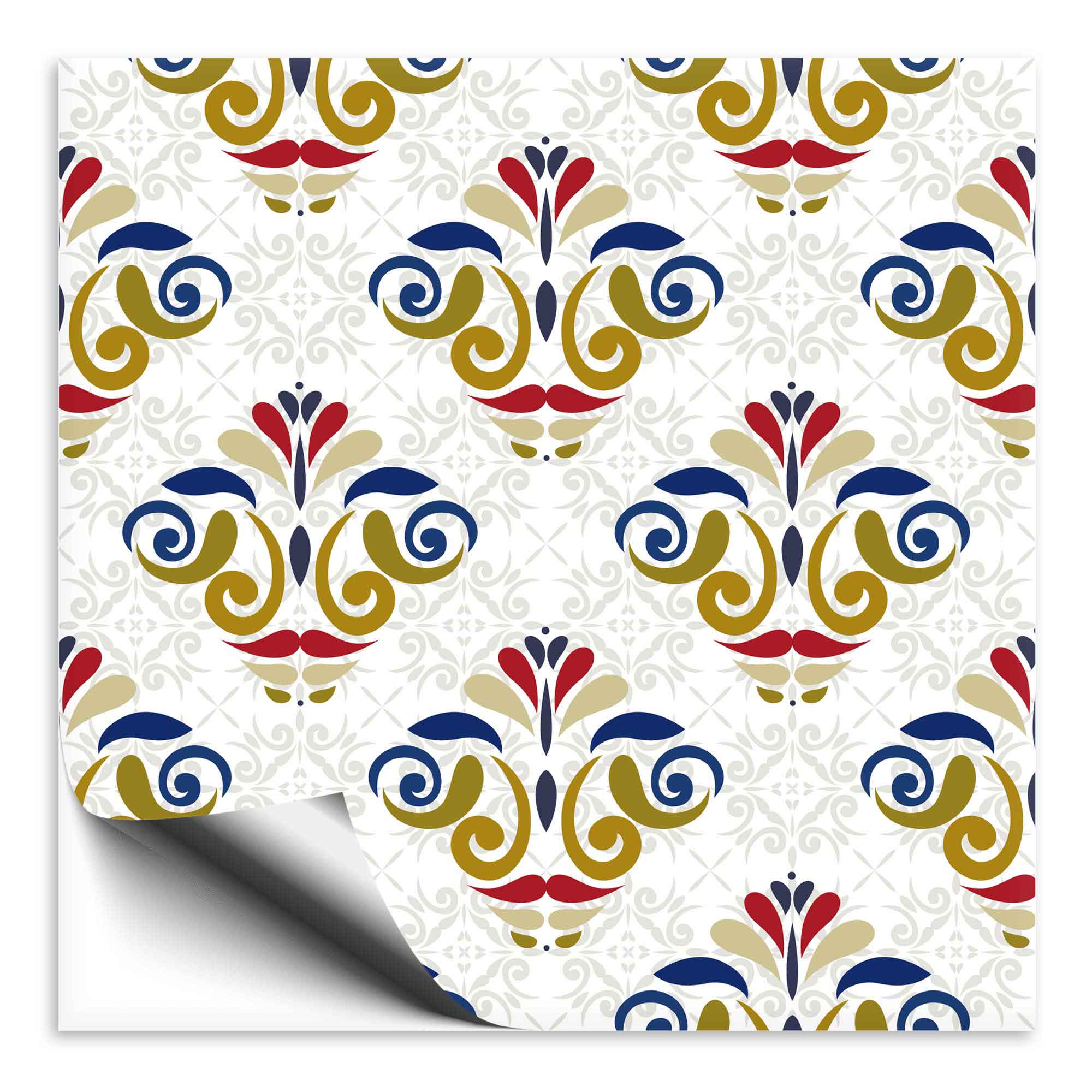 Fliesenaufkleber Marokko Ornament bunt 16
