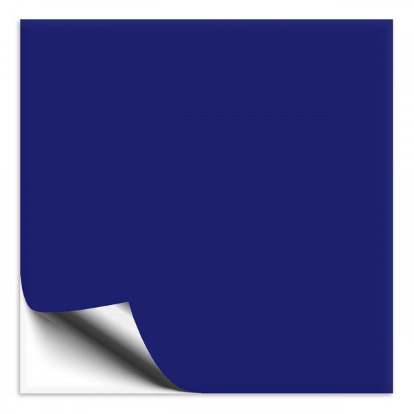 Fliesenaufkleber 25x25 cm königsblau