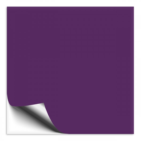 Fliesenaufkleber 18x18 cm violett