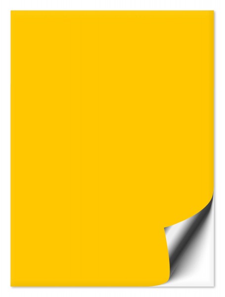 Fliesenaufkleber 20x30 cm gelb