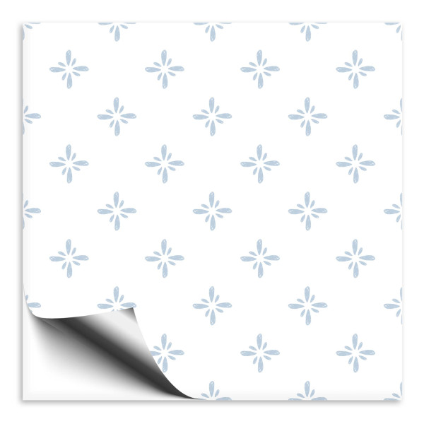 Gemusterte Fliesenaufkleber für die Dusche – Motive & Designs